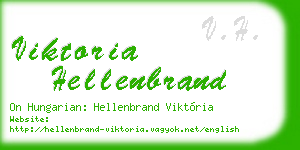 viktoria hellenbrand business card